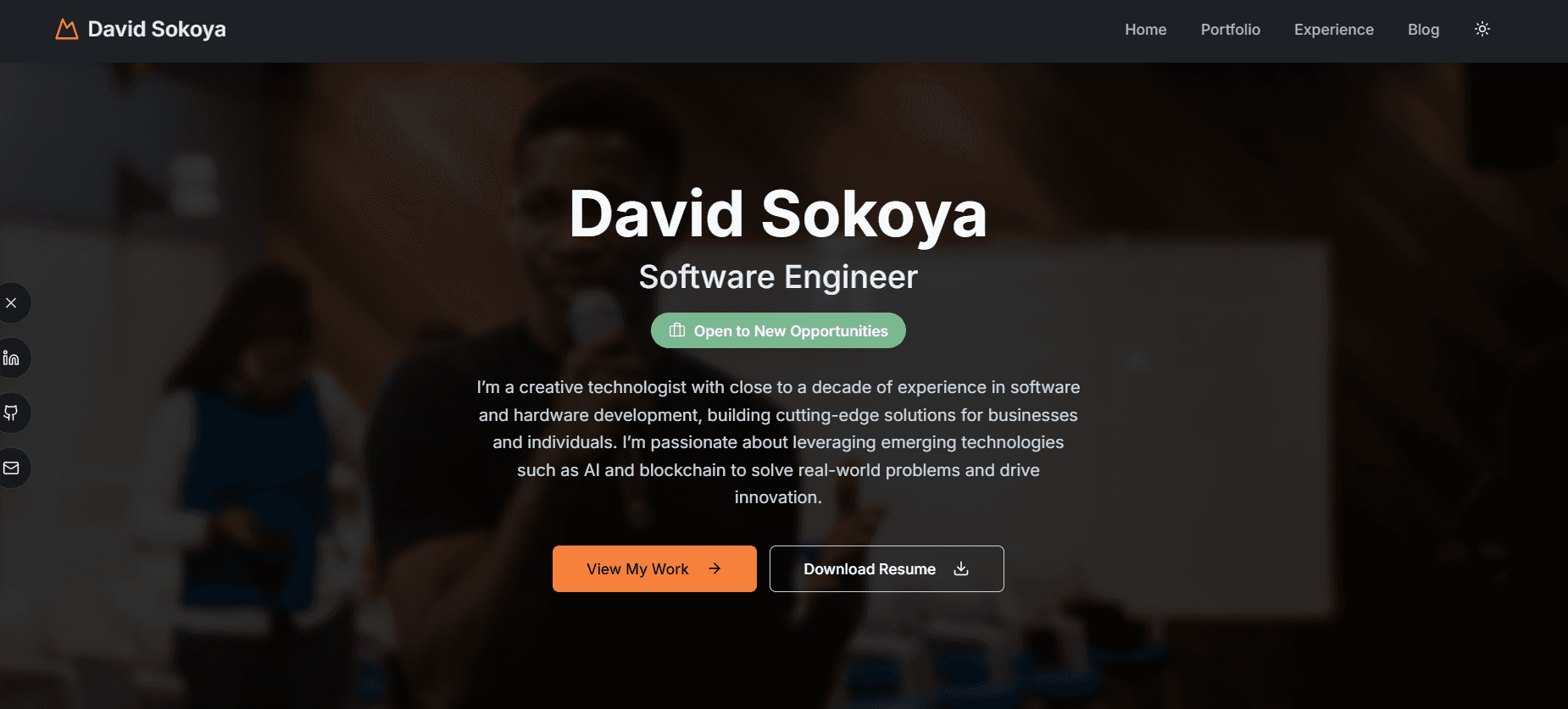 Personal Portfolio Website